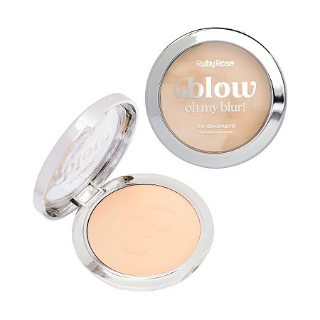 Pó Compacto Ruby Rose Blow Oh My Blur! P-bw20 Hb-m405-2