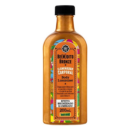 Iluminador Corporal Lola Be(m)dito Bronze Efeito Bronzeado 200ml