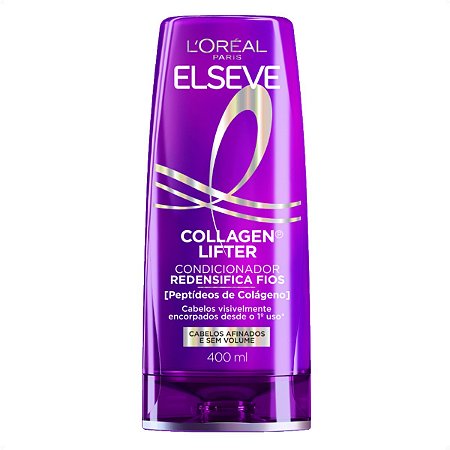 Condicionador Redensifica Fios Elseve Collagen Lifter 400ml