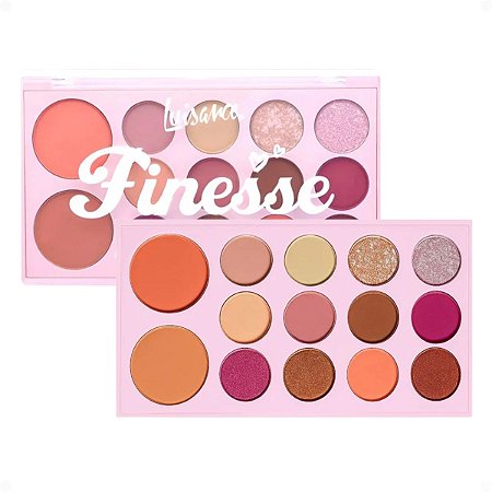 Paleta De Sombras e Blush Luisance Finesse Ref.: L1116