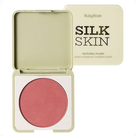 Blush Compacto Ruby Rose Silk Skin Natural Flush Grape Veil Hb-t1001-6