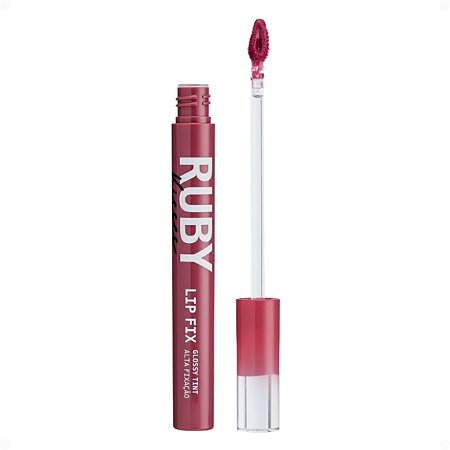 Lip Fix Ruby Kisses Glossy Tint Alta Fixação Berry Charm Lgt05bb
