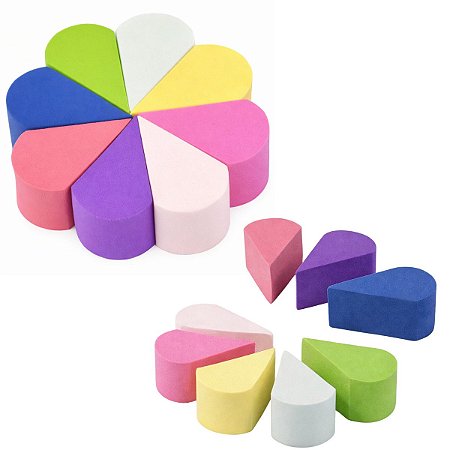 Klass Vough Pro Makeup Series Esponja Queijinho Colors G-001