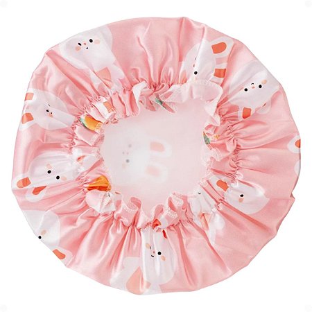 Touca De Banho 2 Em 1 Infantil Proart Mini Coelho Mtb01b