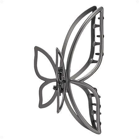 Piranha Para Cabelo Proart Metal Black Borboleta Pdc64b