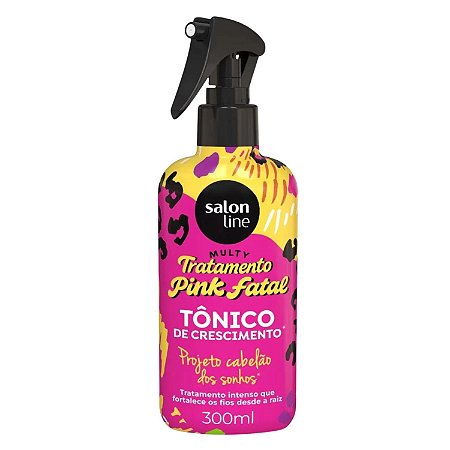 Tônico De Crescimento Salon Line Multy Tratamento Pink Fatal 300ml