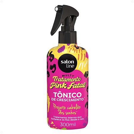 Tônico De Crescimento Salon Line Multy Tratamento Pink Fatal 300ml