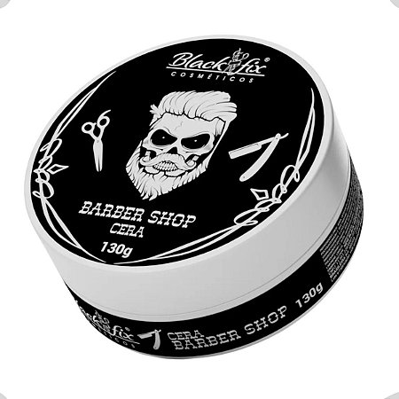 Cera Barber Shop Black Fix Modeladora 130g