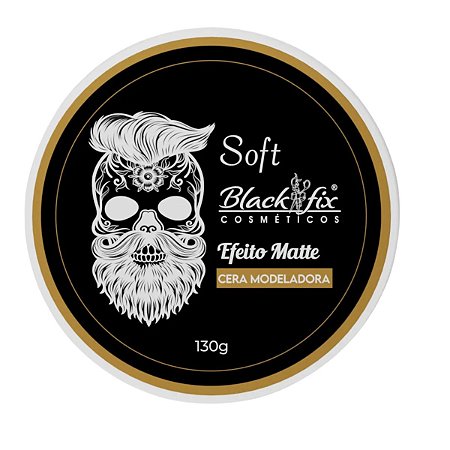 Cera Modeladora Black Fix Efeito Matte 130g