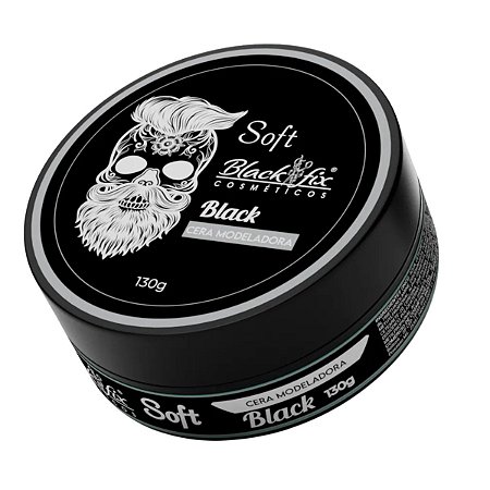Cera Modeladora Black Fix Soft Black 130g