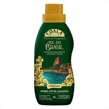 Amaciante De Roupas Coala Laundry Sol Do Brasil Concentrado 1L