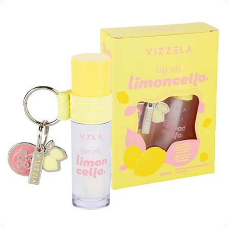 Lip Oil Vizzela Limoncello Com Chaveiro 6ml