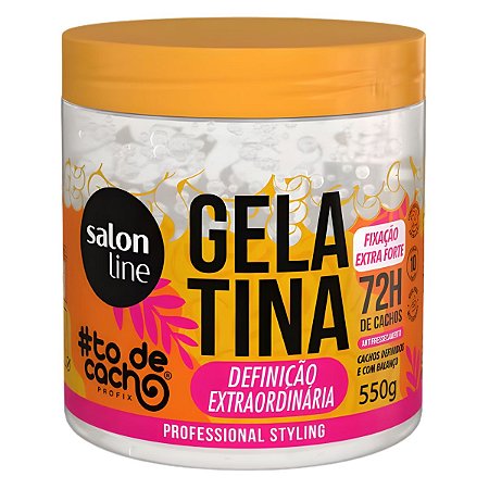 Gelatina Capilar Salon Line #ToDeCacho Definição Extraordinária 550g
