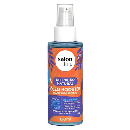 Óleo Booster Salon Line Definição Natural Tratamento Supremo 120ml