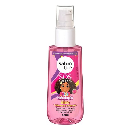 Óleo Capilar Salon Line Sos Cachos Kids Hidratação Tratamento Poderoso 42ml