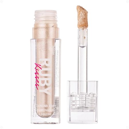 Iluminador Líquido Ruby Kisses Diamond Pop! Silver Dlh01bb