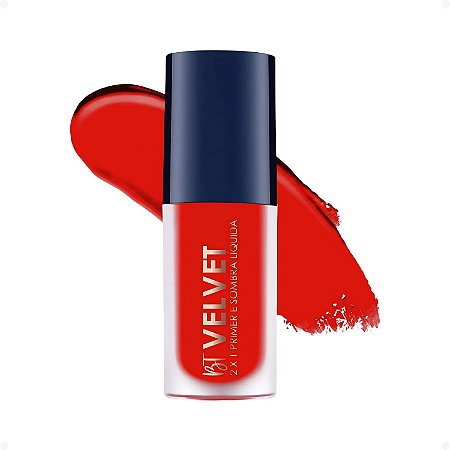 Primer e Sombra Líquida Bruna Tavares Bt Velvet 2x1 Watermelon