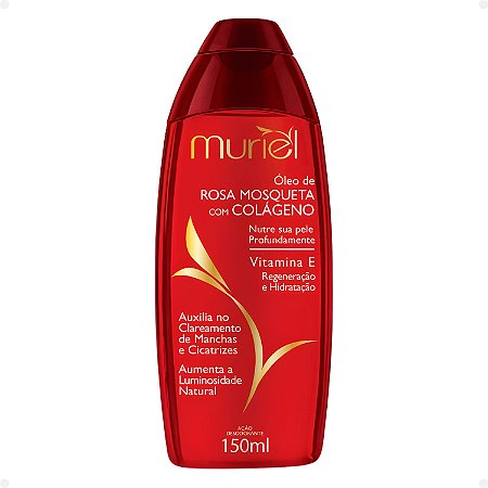 Óleo Corporal Muriel Rosa Mosqueta com Colágeno 150ml