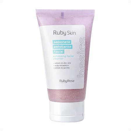 Sabonete Esfoliante Ruby Skin Ruby Rose Basics 80g Hb-s3400