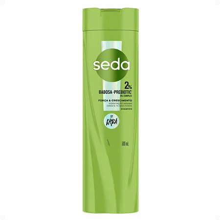 Shampoo Seda By Rayza Babosa-Prebiotic Força e Crescimento 300ml