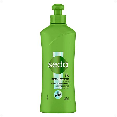 Creme Para Pentear Seda By Rayza Babosa-Prebiotic Força e Crescimento 300ml