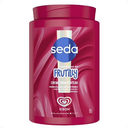 Creme Para Pentear Seda Kibon Cheirinho de Frutilly 900g