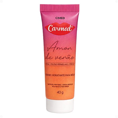 Creme Hidratante Para Mãos Carmed Amor De Verão 40g