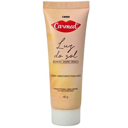 Creme Hidratante Para Mãos Carmed Luz Do Sol 40g