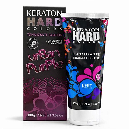 Kert Keraton Hard Colors Tonalizante Urban Purple 100g