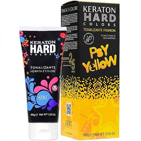 Kert Keraton Hard Colors Tonalizante Psy Yellow 100g