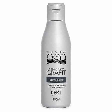 Kert Phytogen Shampoo Grafit Cinza Escuro 250ml