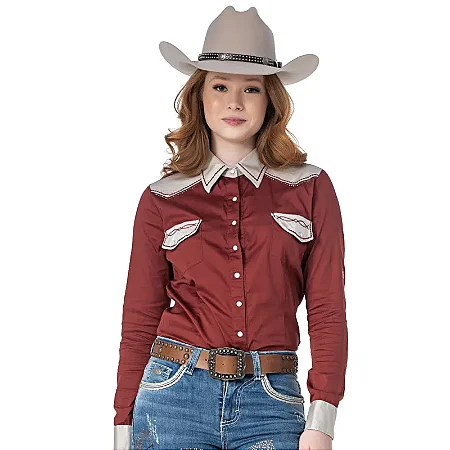 CAMISA FEMININA SCARLETT ZENZ WESTERN