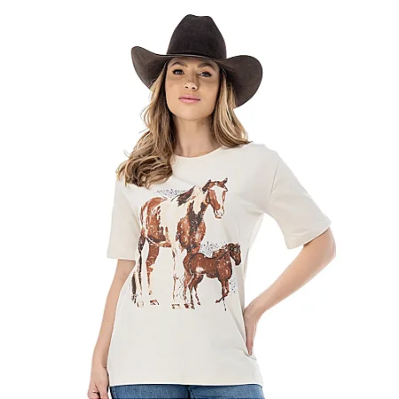 T-SHIRT MAXI WILD HEART ZENZ WESTERN