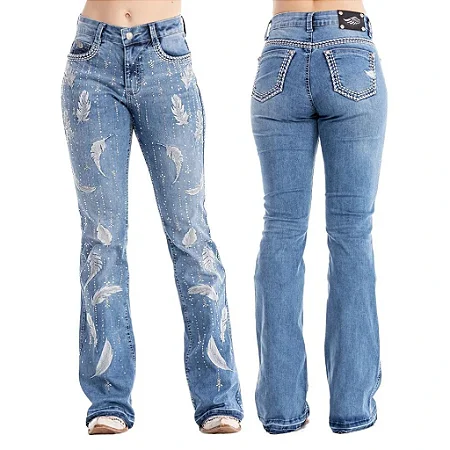 CALÇA JEANS MILK ZENZ WESTERN
