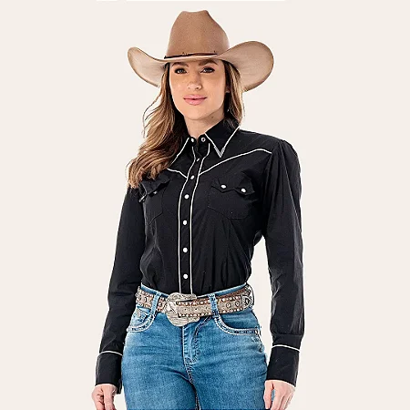 CAMISA FEMININA ROCK MOUNTAIN ZENZ WESTERN
