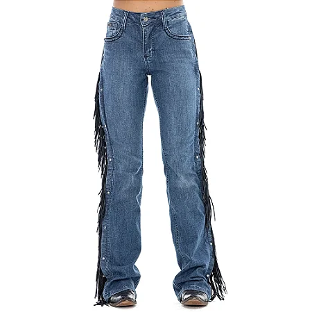 CALÇA JEANS CABALLUS ZENZ WESTERN