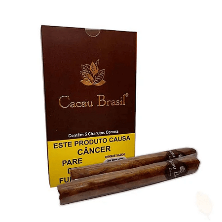 Charuto Cacau Brasil Chocolate cx com 5