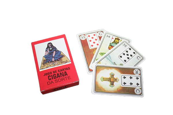 Jogo de Cartas Cigana da Sorte