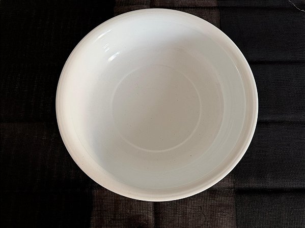 Bacia De Agata Branca 24cm