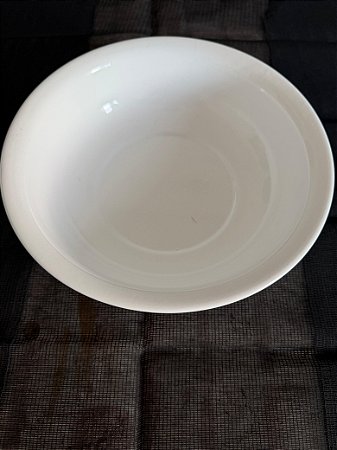 Bacia De Agata Branca 30cm