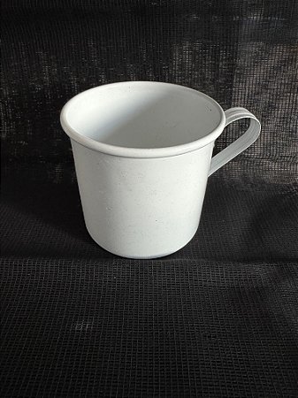 Caneca De Agata Branca 8cm