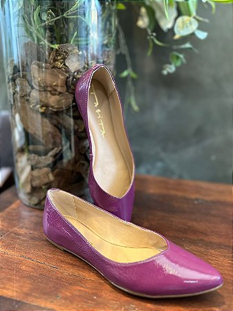 TABITA SAPATILHA VERNIZ VIOLETA