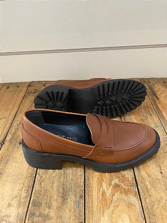 MOCASSIM TRATORADO CONHAQUE ESCOVADO