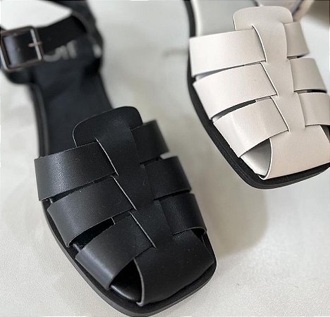 SANDALIA FISHERMAN OFFLINE PRETO