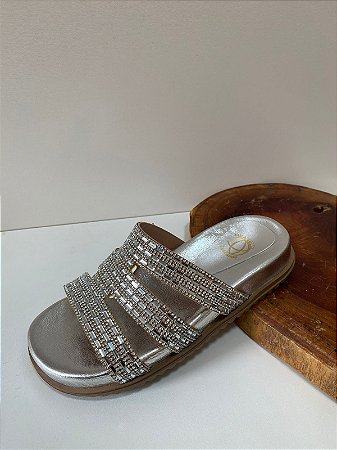 PAPETE PRATA ESPELHADA VIRA VOLTA