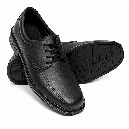Sapato Social Masculino 727 Couro Mocassim Clássico