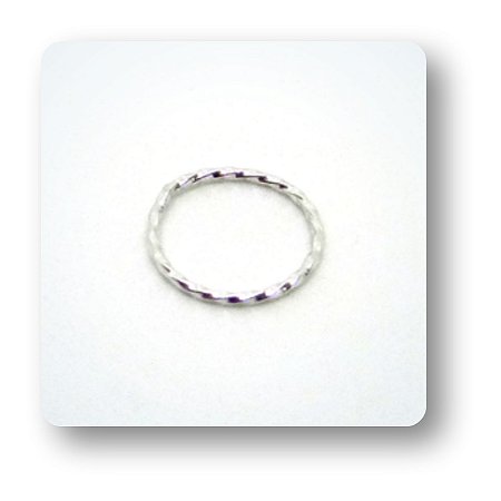 Argola Trançada Prata