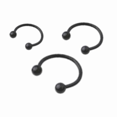 Ferradura Black 8mm