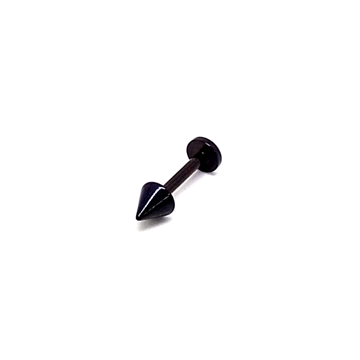 Labret Black Com Spike