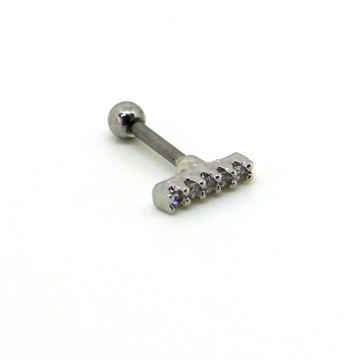 Mini Barbell Com Pedra